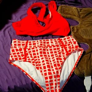 Beautiful Orange bathing suit